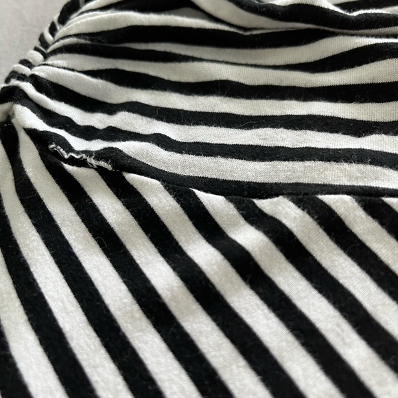 Merona Black and White Striped Maxi Skirt - Picture 7 of 8